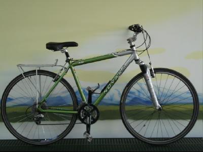 Novara XR Green Alaska Bike Rentals Hybrid Bikes