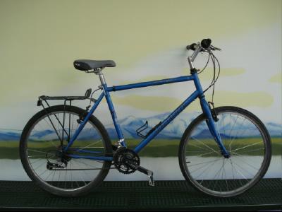 Novara XR Green Alaska Bike Rentals Hybrid Bikes