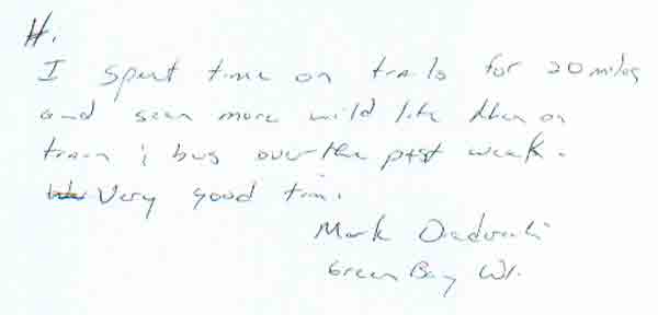 2009 Testimonials for Downtown Bicycle Rentals