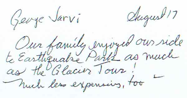 2009 Testimonials for Downtown Bicycle Rentals