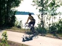Evening is a great time to ride.