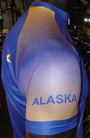 Alaska bike jersey