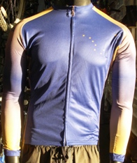 Alaska state flag bike jersey